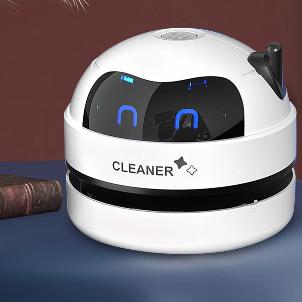 USB Mini Vacuum Cleaner Portable Desk Table Dust Removal Cleaning Brush Rechargeable Wireless Car Vacuum Cleaner for Home Office